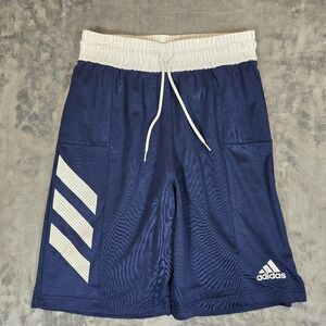 Adidas Aeroready Basketball Club Shorts Size Medium Fits Small Navy